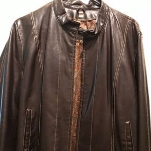 Wilson Leather Jacket Brown XXL
